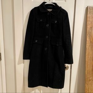 Kenneth Cole Reaction military style pea coat